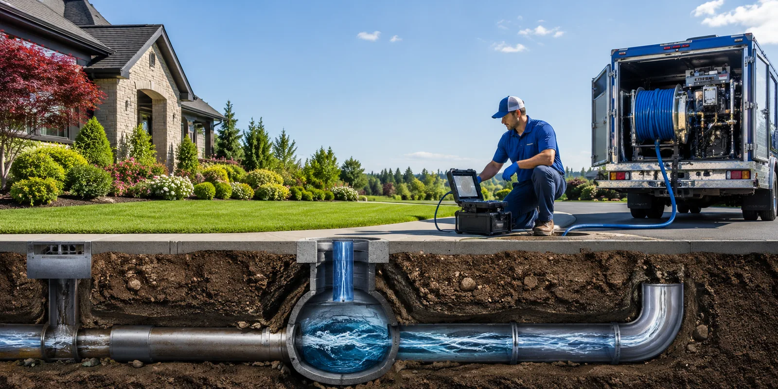 Drainage restoration information for Flemington, WV